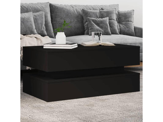 Black Coffee Table, 90 x 50 x 40 cm