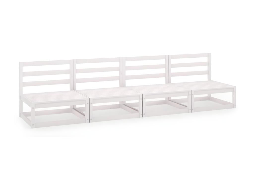 White Pine Wood Sofa