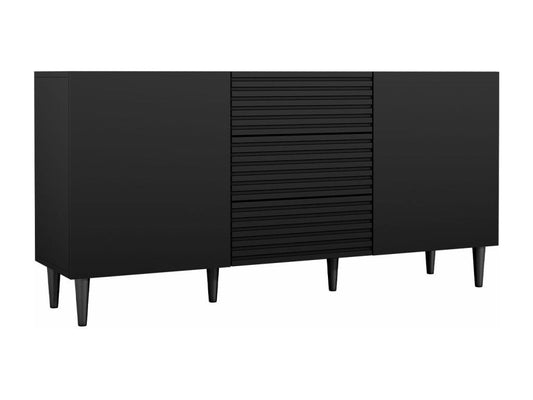 Black Dresser, 76 x 156 x 40 cm