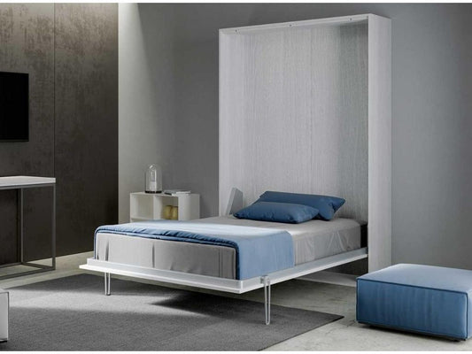 White Bed, 140 x 190 cm