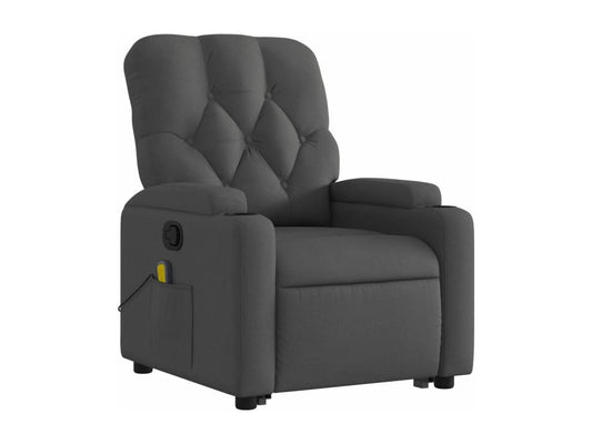 Gray Fabric Accent Chair - dlz1766461784330