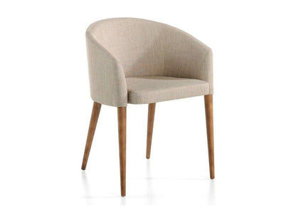 Black Fabric Accent Chair - dlz1766461806097