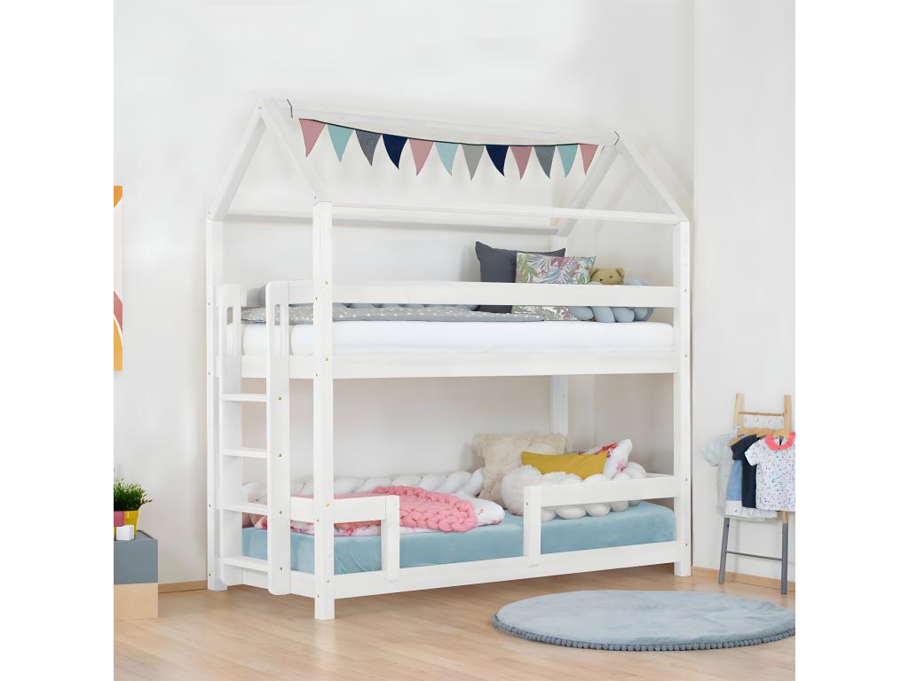 White Bed, 90 x 200 cm