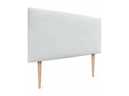 White Velvet Bed, 110 x 115 cm