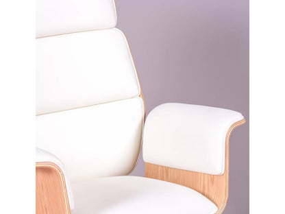 White Leather Chair