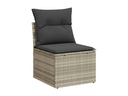 Gray Woven Resin Wicker Outdoor Furniture Set - dlz1766461783564