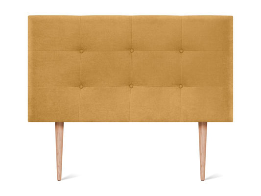 Yellow Fabric Bed, 105 x 115 cm