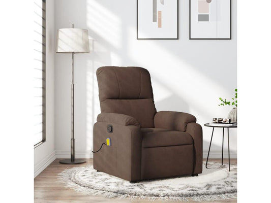 Brown Fabric Accent Chair - dlz1766461456475