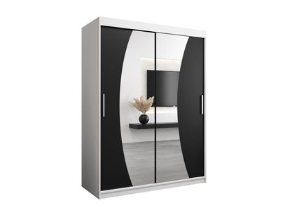 Black Wardrobe, 150 x 62 x 200 cm