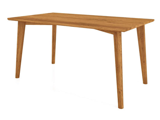 Natural Oak Wood Table, 90 x 160 cm