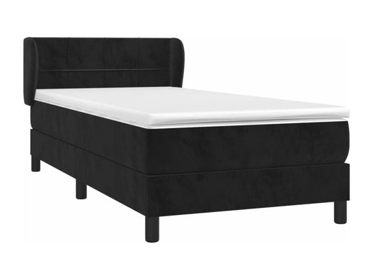 White Velvet Mattress, 90 x 190 cm