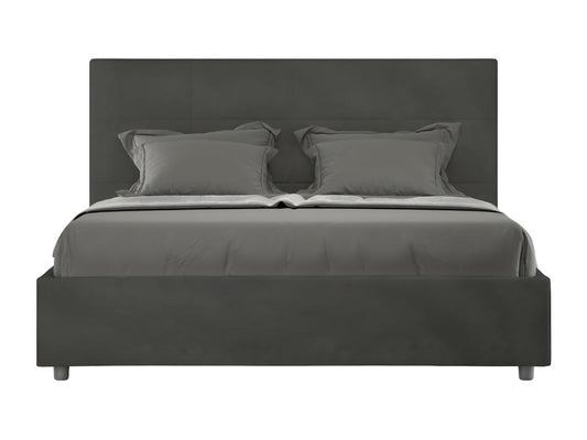 Anthracite Bed, 140 x 190 cm
