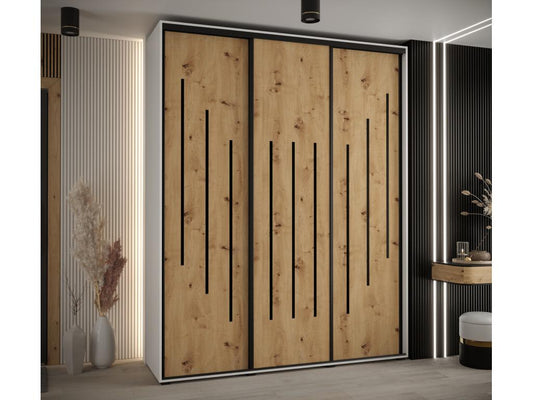 White Wardrobe, 200 x 60 x 235.2 cm - dlz1766461619042