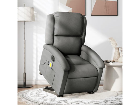 Gray Fabric Accent Chair - dlz1766461903099