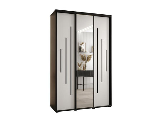 Black Wardrobe, 150 x 45 x 235.2 cm