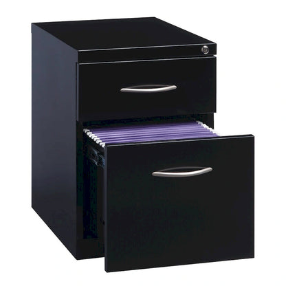 Hirsh 20 D Arch Pull Handle Mobile Pedestal File Cabinet,1 Box/1 File