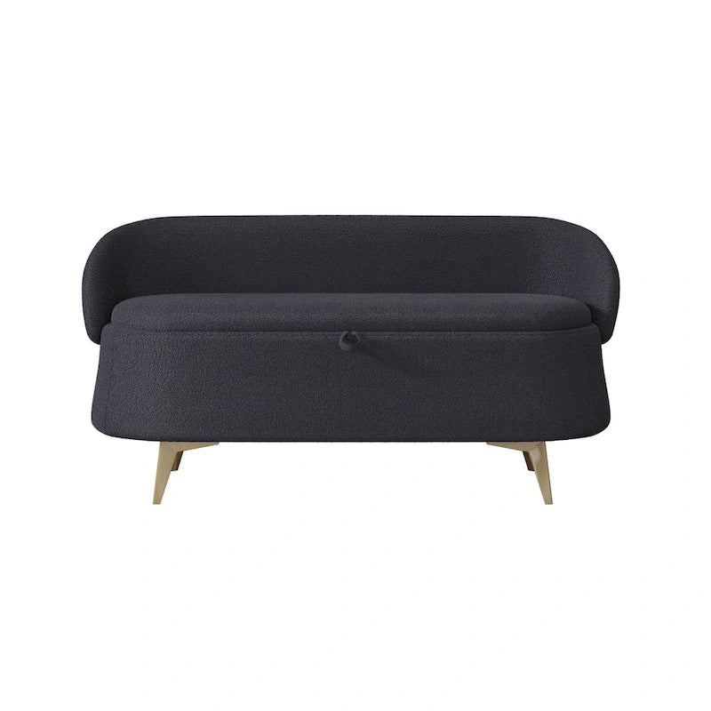 Teddy Fleece Storage Bed Bench