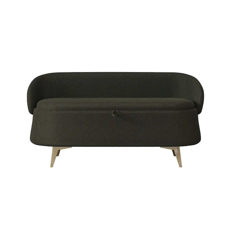 Teddy Fleece Storage Bed Bench