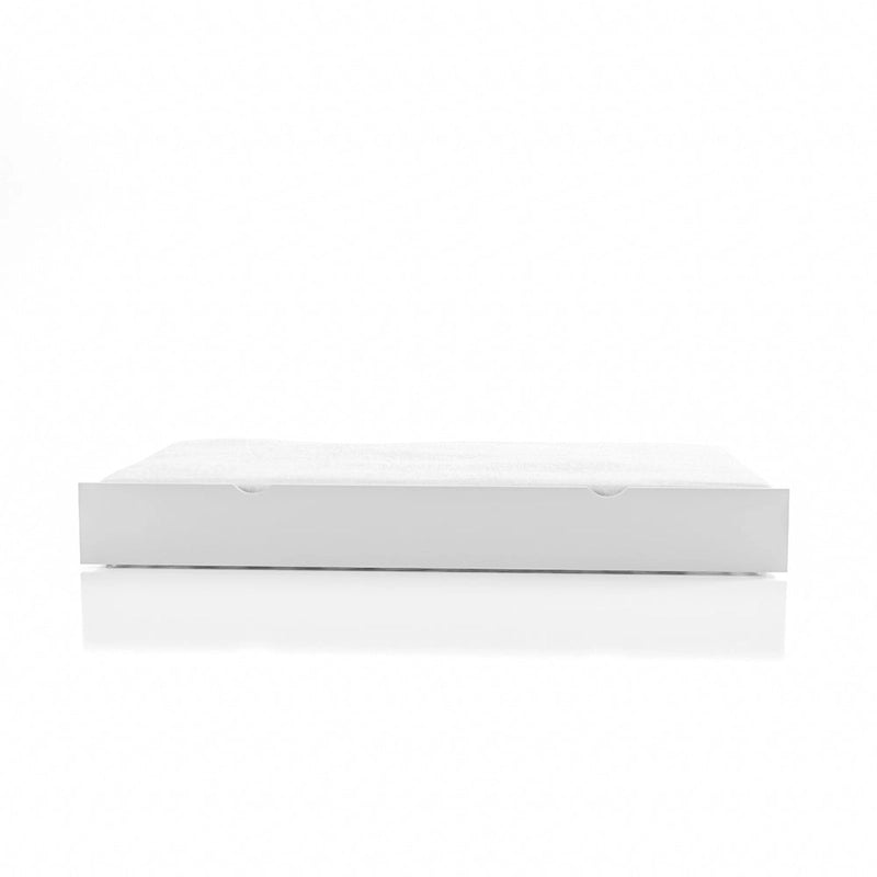 Hily Transitional Grey Twin Solid Wood Trundle by Furniture of America