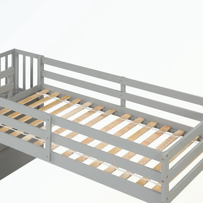 Loft bed with staircase,twin size