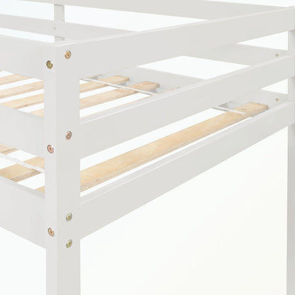Loft bed with staircase,twin size