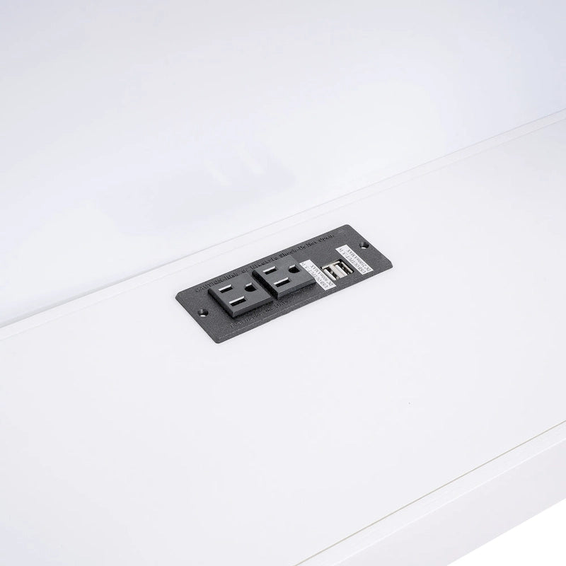 Twin Size Daybed with Trundle, Storage Cabinets and USB Ports