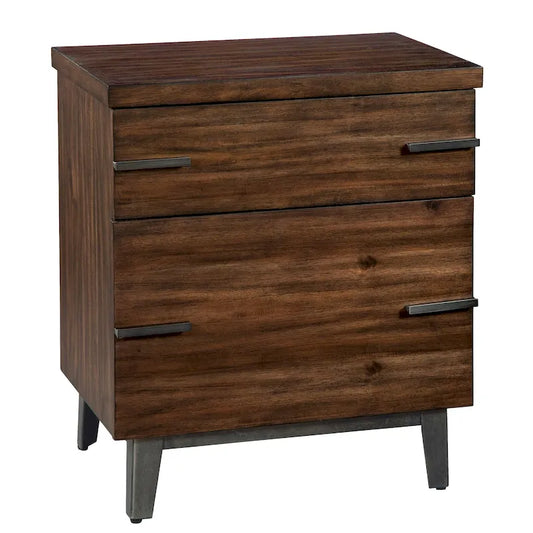 Hekman Furniture Monterey Point Acacia Wood Two-drawer Filing Cabinet