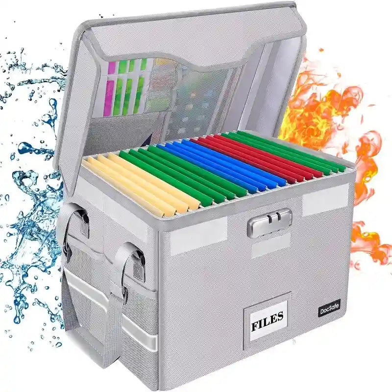 File Box Fireproof Document