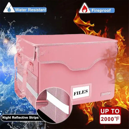 File Box Fireproof Document