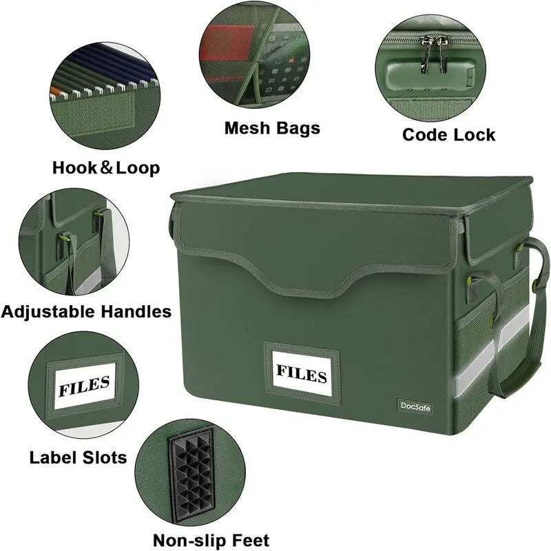 File Box Fireproof Document