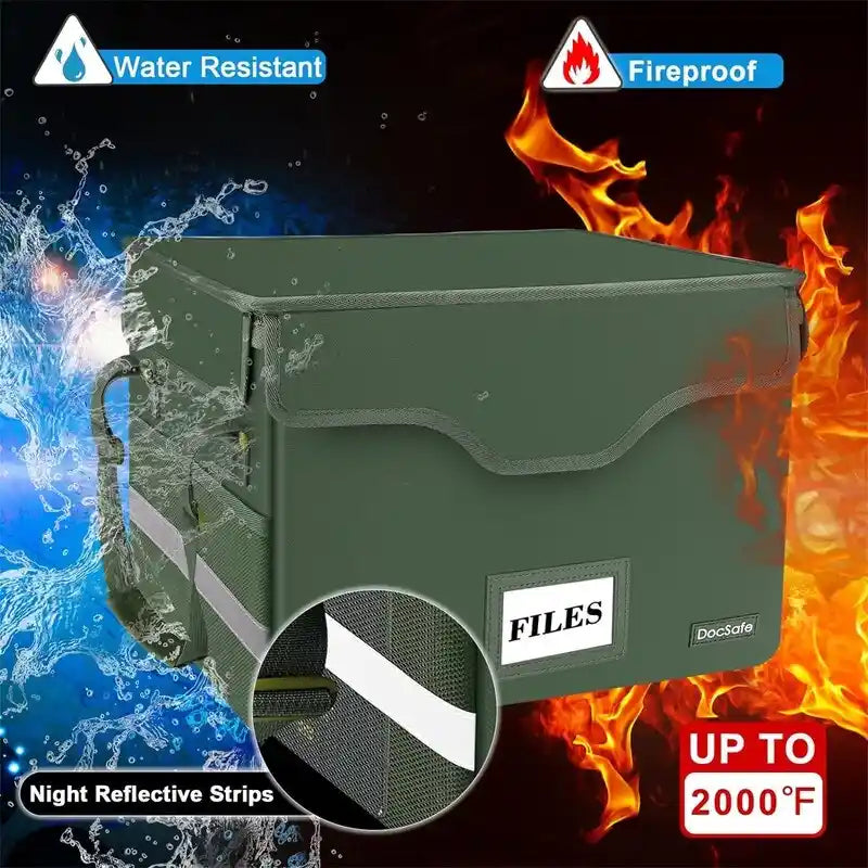 File Box Fireproof Document