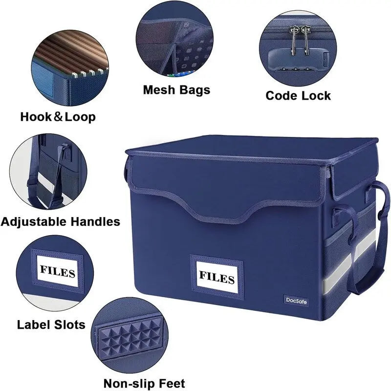 File Box Fireproof Document