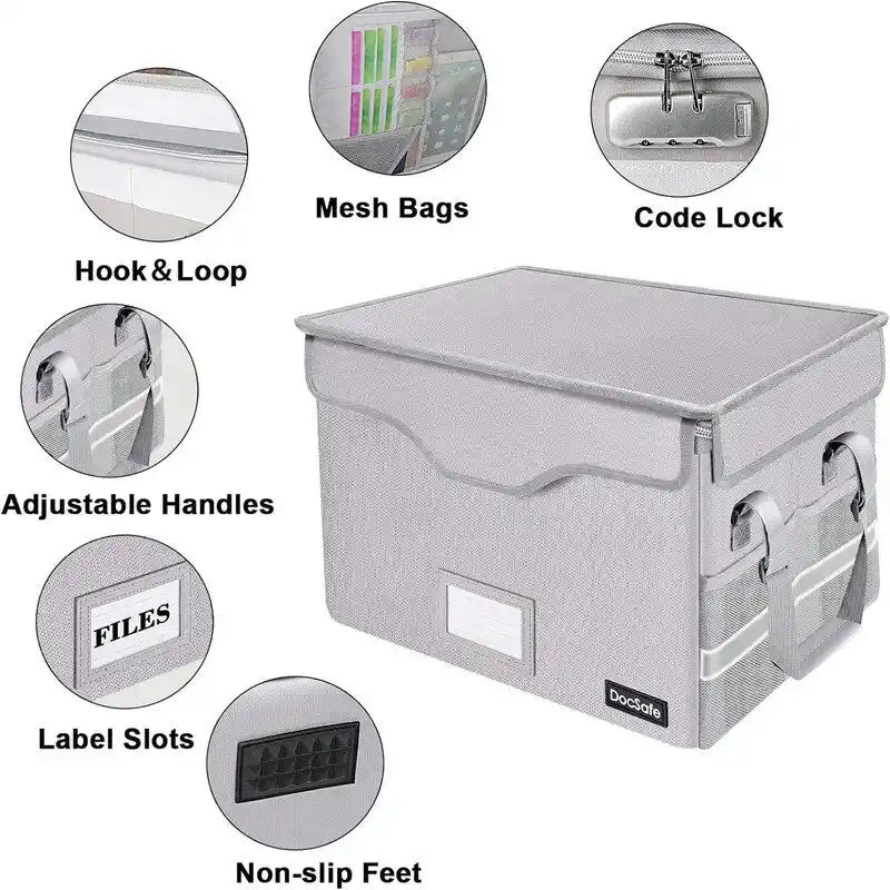 File Box Fireproof Document