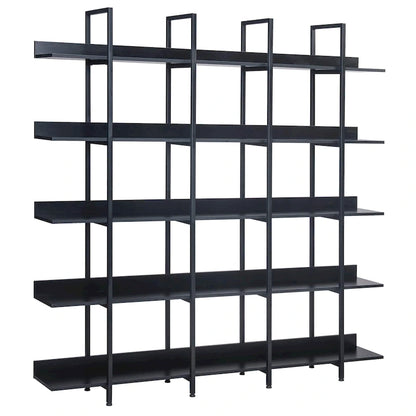 5 Tier Bookcase Home Office Open Bookshelf