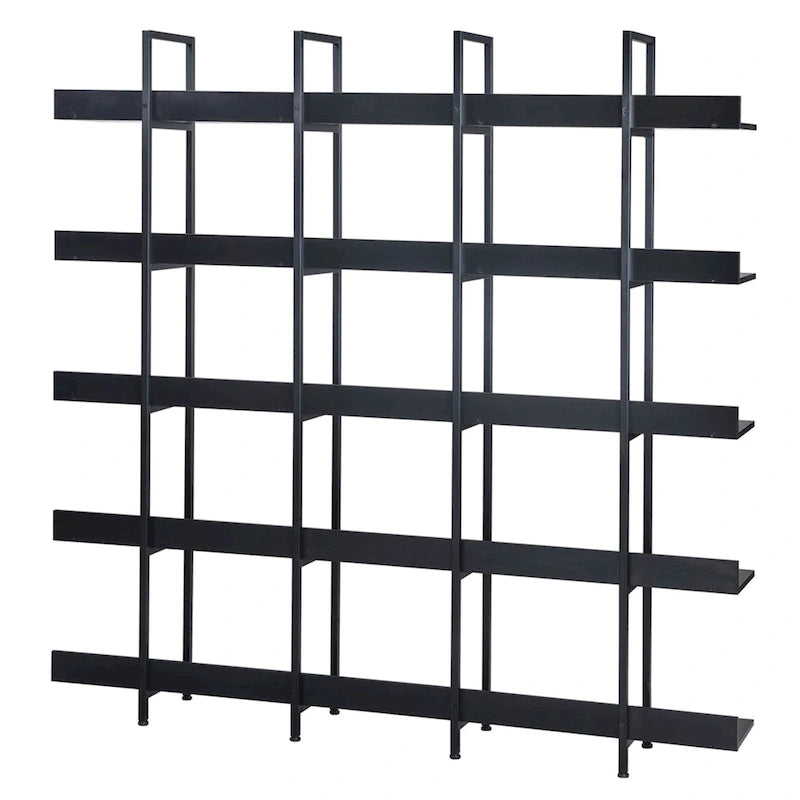 5 Tier Bookcase Home Office Open Bookshelf