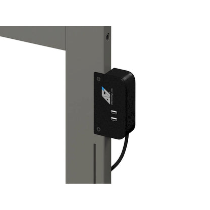 AFI Madison Full Size Platform Bed with Footboard & Full Trundle