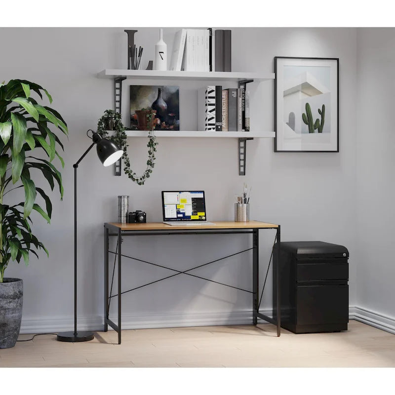 Hirsh 20 D Mobile Pedestal Box File Cabinet with Seat Cushion,White