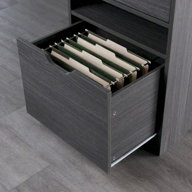 Nova Filing Storage Cabinet, Charcoal