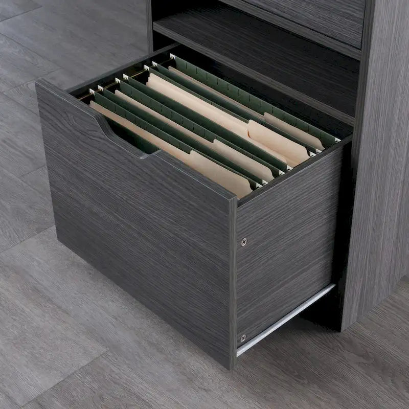 Nova Filing Storage Cabinet, Charcoal