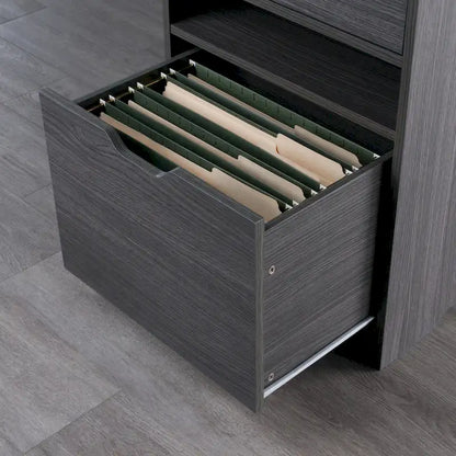 Nova Filing Storage Cabinet, Charcoal