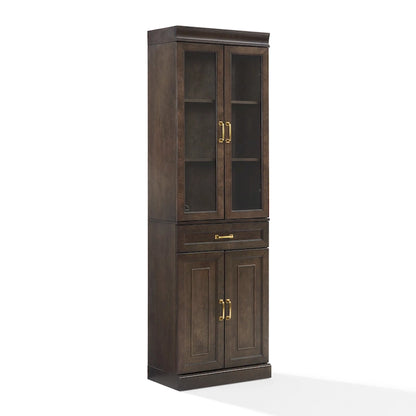 Crosley Stanton Glass Door Kitchen Storage Pantry Cabinet