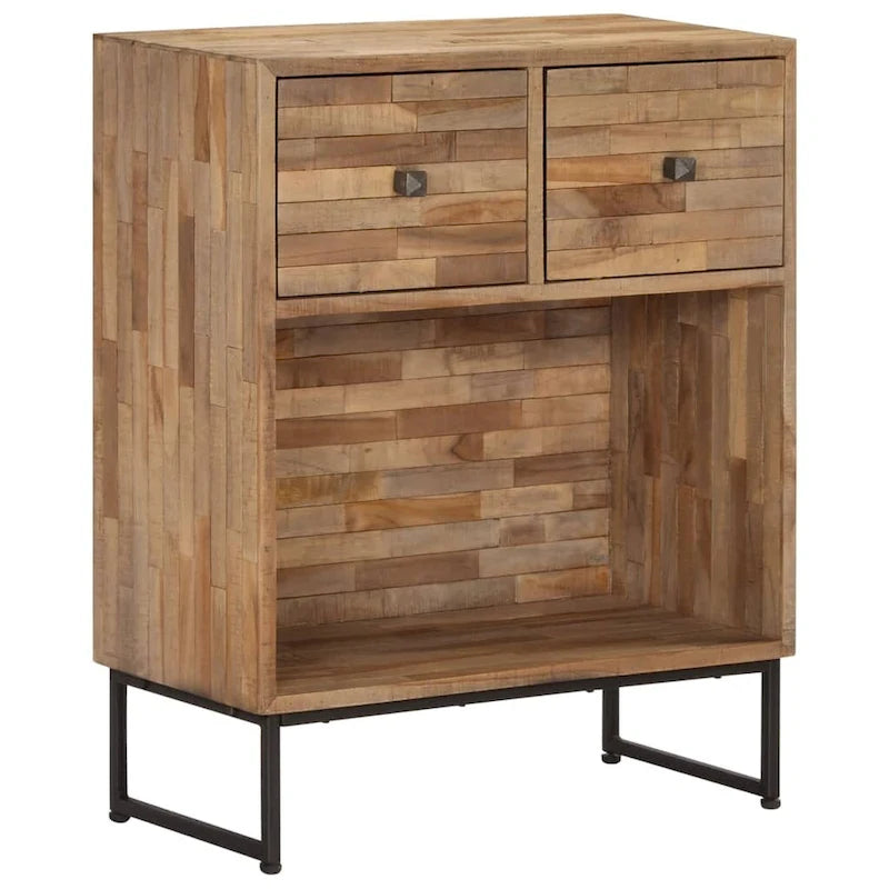 vidaXL Sideboard Reclaimed Teak Wood 23.6x11.8x29.5