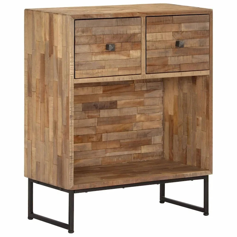 vidaXL Sideboard Reclaimed Teak Wood 23.6x11.8x29.5