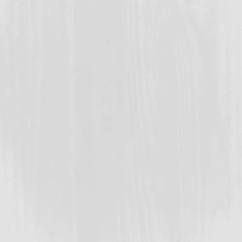 vidaXL Highboard, 44.1x17x77.2 Inches, White and Natural Finish Top - 44.1 x 16.9 x 77.2