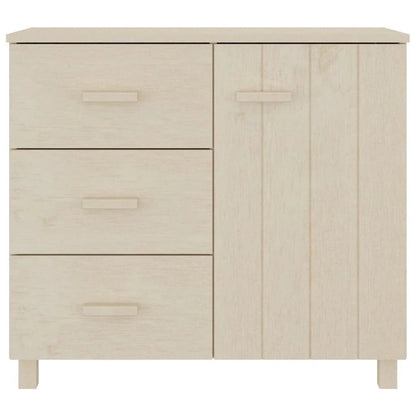 vidaXL Sideboard Buffet Cabinet with Storage for Kitchen HAMAR Solid Pinewood - 35.4x15.7x31.5