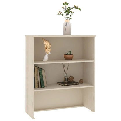 vidaXL Cabinet Top for Highboard Sideboard with Shelves HAMAR Solid Wood Pine - 33.5x13.8x39.4