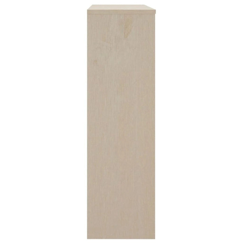 vidaXL Cabinet Top for Highboard Sideboard for Hallway HAMAR Solid Wood Pine - 35.4x11.8x39.4