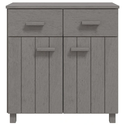 vidaXL Sideboard Buffet Console Cabinet with Storage HAMAR Solid Wood Pine - 31.1x15.7x31.5