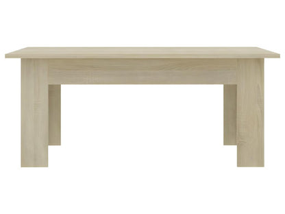 Brown Engineered Wood Coffee Table, 100 x 60 x 42 cm