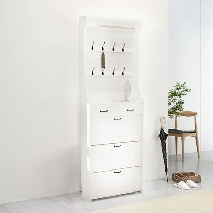 Minimalist Design Multifunctional Tall Shoe Storage Cabinet